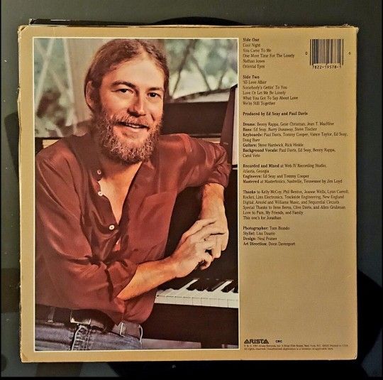 Paul Davis Album LP Vinyl - photo 2