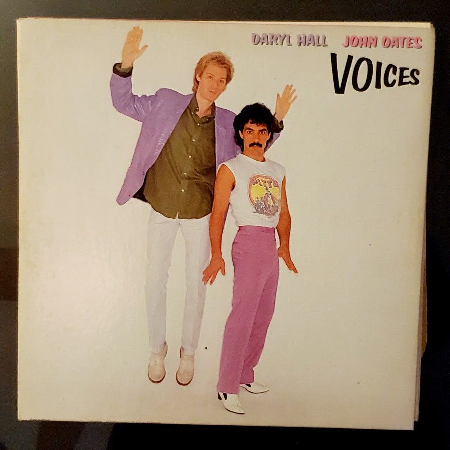 Daryl Hall & John Oates Voices Vinyl LP