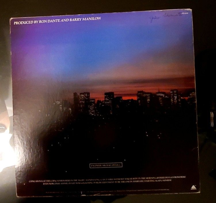 Barry Manilow Even Now Vinyl LP Album - photo 2