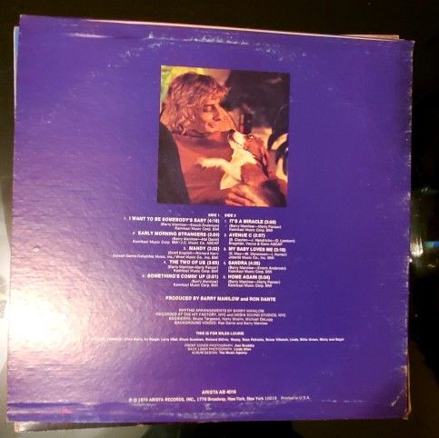 Barry Manilow II Albums Record LP Vinyl Album - photo 2