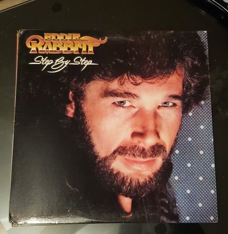 Eddie Rabbit Step by Step Albums Record LP Vinyl Album