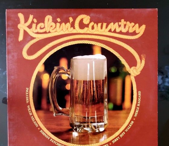 Kicking Country Albums Record LP Vinyl Album