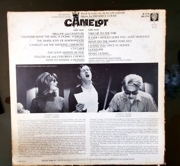 Camelot Albums Record LP Vinyl Album - photo 2