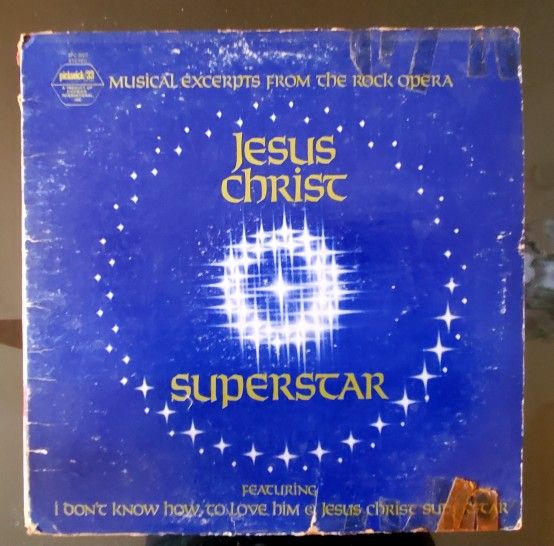 Jesus Christ Superstar Albums Record LP Vinyl Album