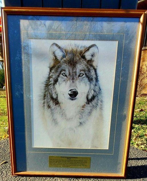 Wolf Wolves Print