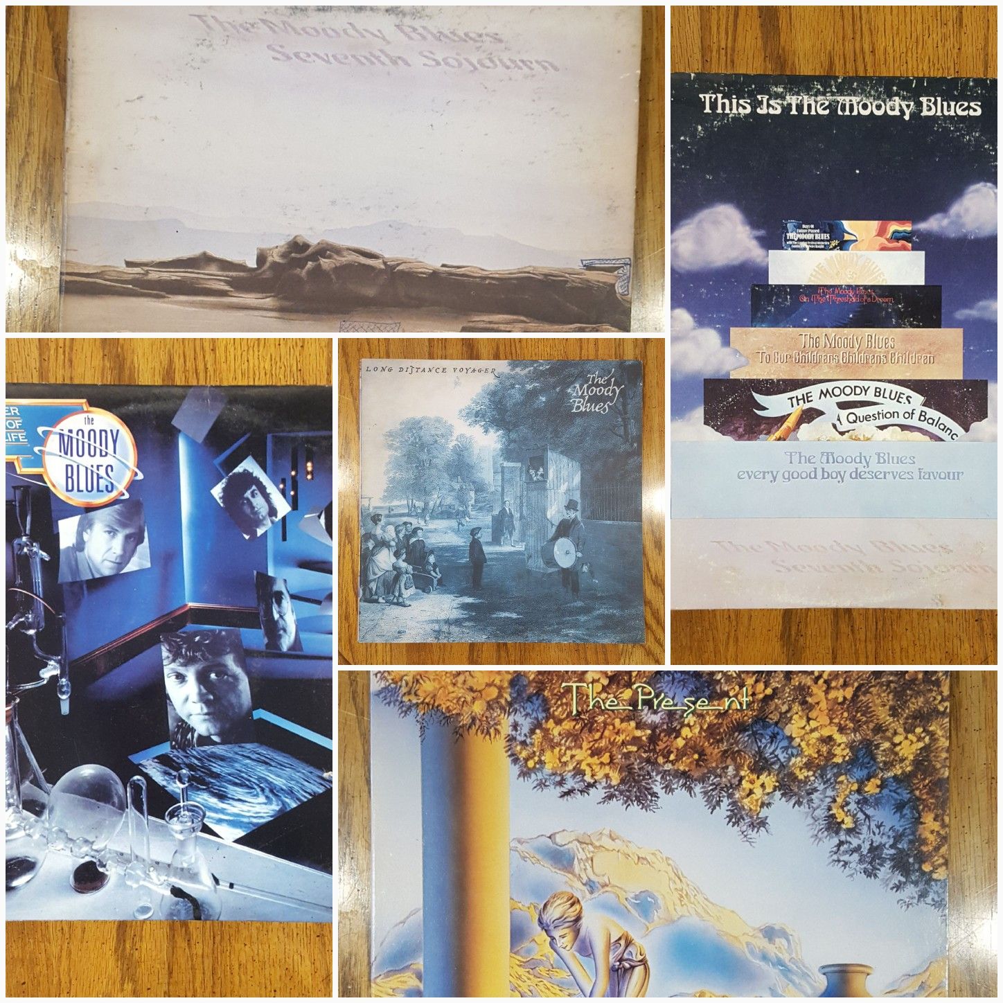 The Moody Blues Albums Record LP Vinyl Album