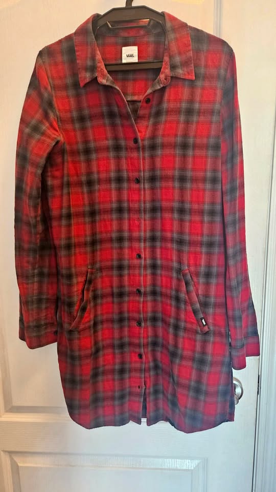 Vans Plaid Shirt Dress