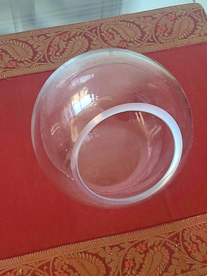 Clear Glass Fish Bowl 5" x 7"