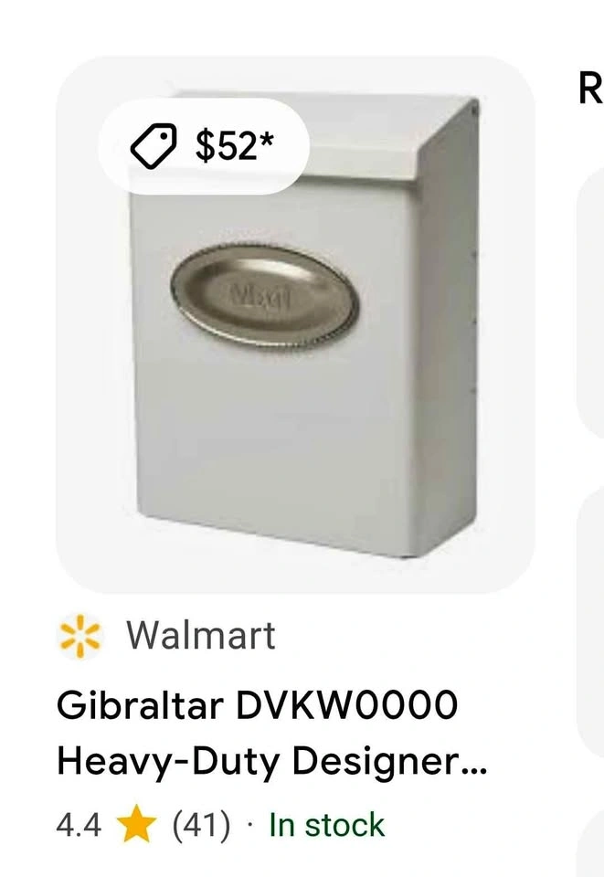 Gibraltar Mailboxes Designer Locking Medium Capacity Mailbox
