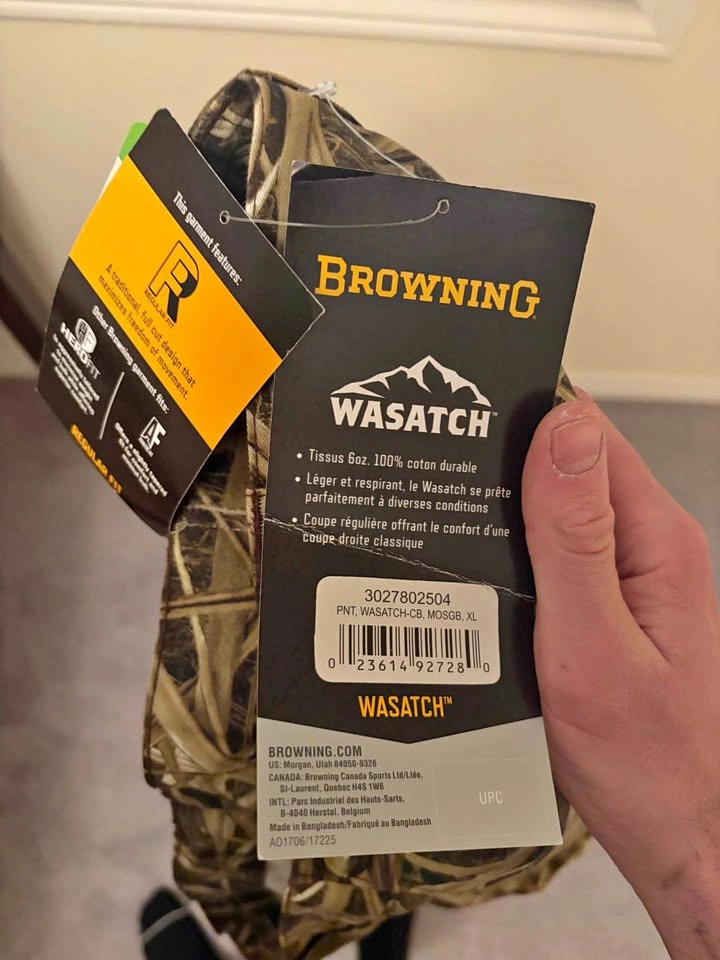 Browning Wasatch Hunting Pants XL