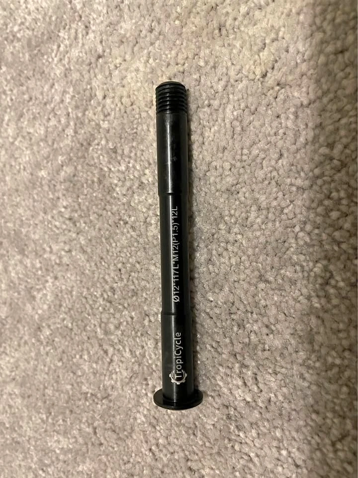 Thru Axle 12mm 117mm Long 1.5 Thread Bicycle