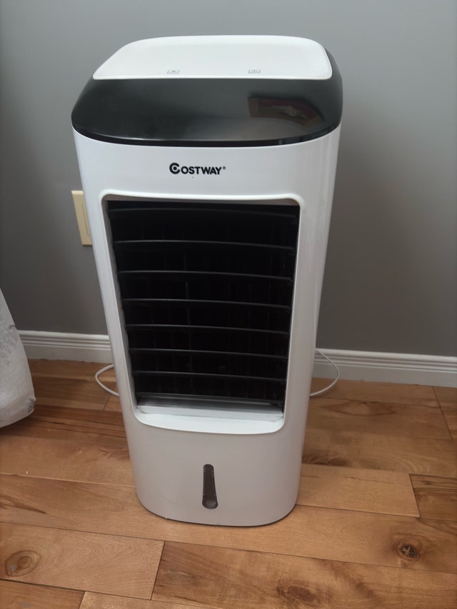 COSTWAY Evaporative Air Cooler with Fan & Humidifier