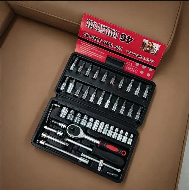(BRAND NEW) 46 Piece Tool Set for Bike & Car with Hex Wrenches - photo 3