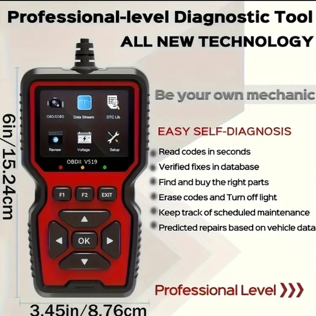 (BRAND NEW) OBDII V519 Car Diagnostic Scanner Tool - photo 4
