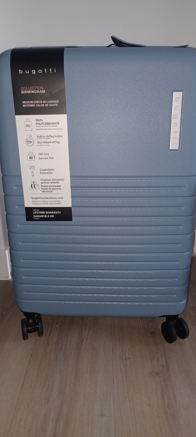 (BRAND NEW) Bugatti 26.5" Luggage Hardside Spinner ABS Lock - photo 2
