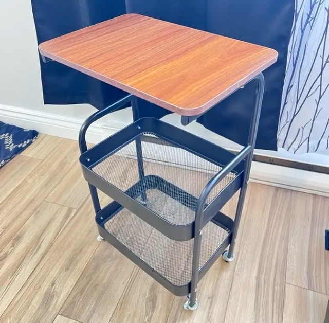 (NEW) Utility Cart Kitchen Cart Multiuse with Wheels