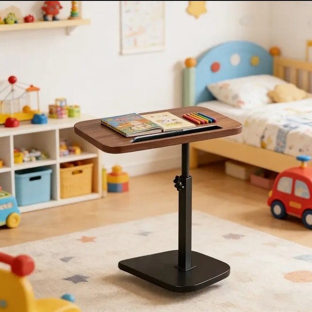 (NEVER USED) 360° Rotating C-Table with Raised Edge - photo 2