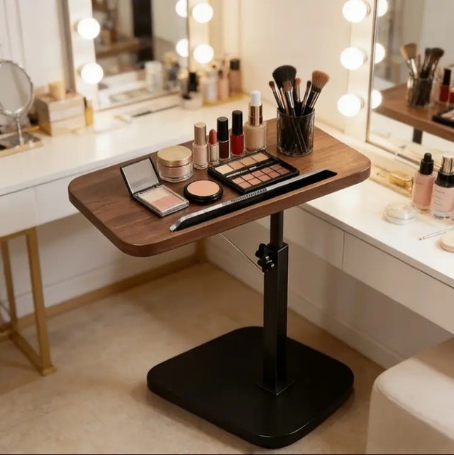 (NEVER USED) 360° Rotating C-Table with Raised Edge - photo 3