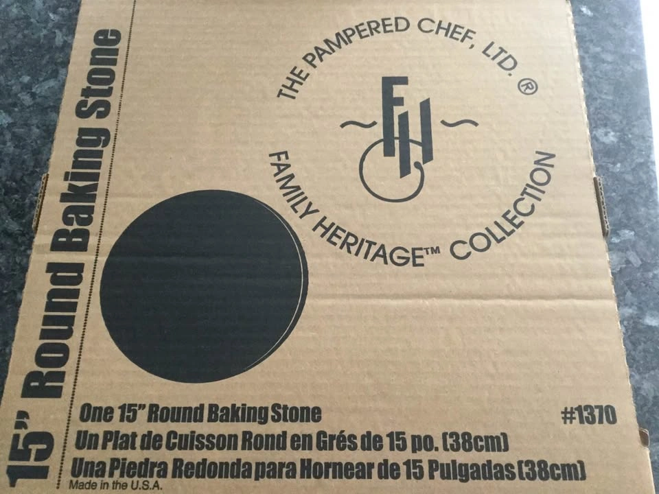 Pampered chef pizza stone - photo 4