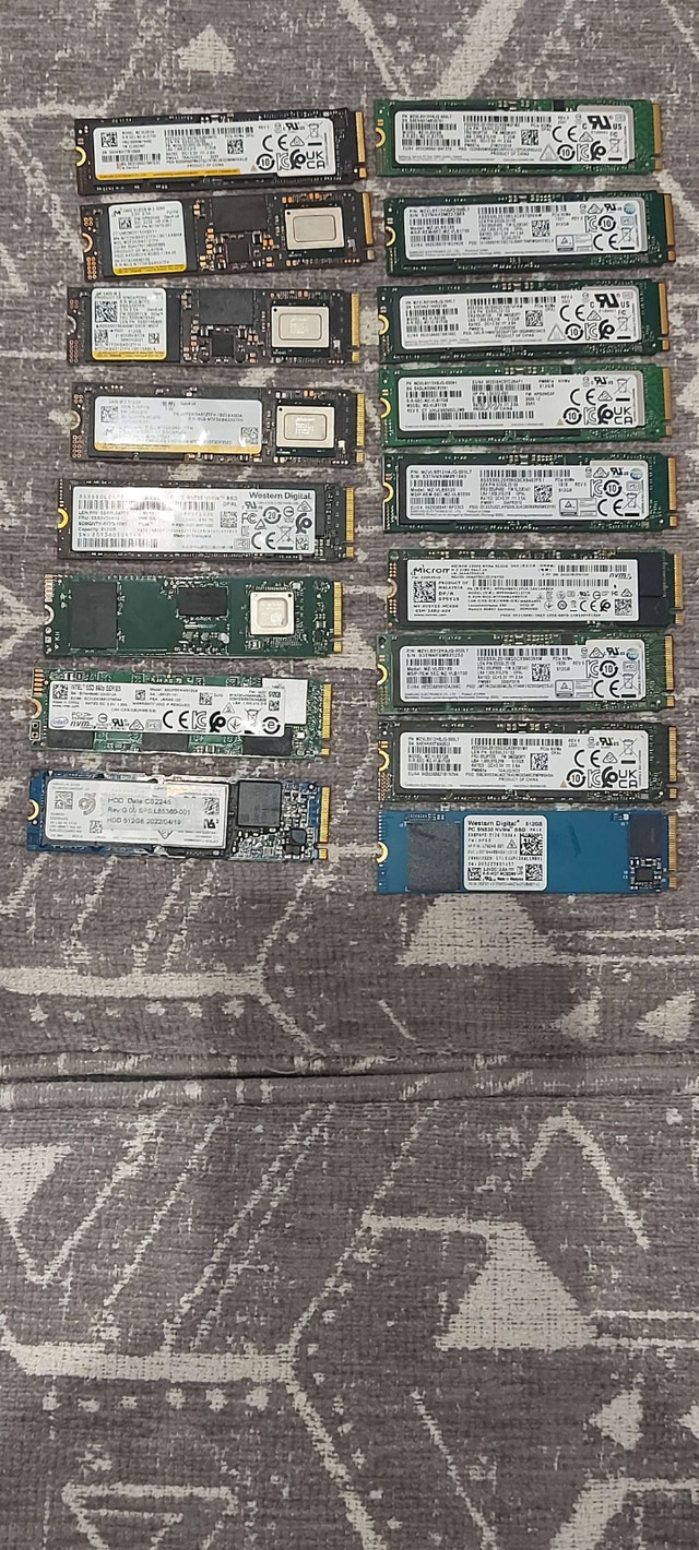 512GB NVMe SSDs - Various Brands - photo 2