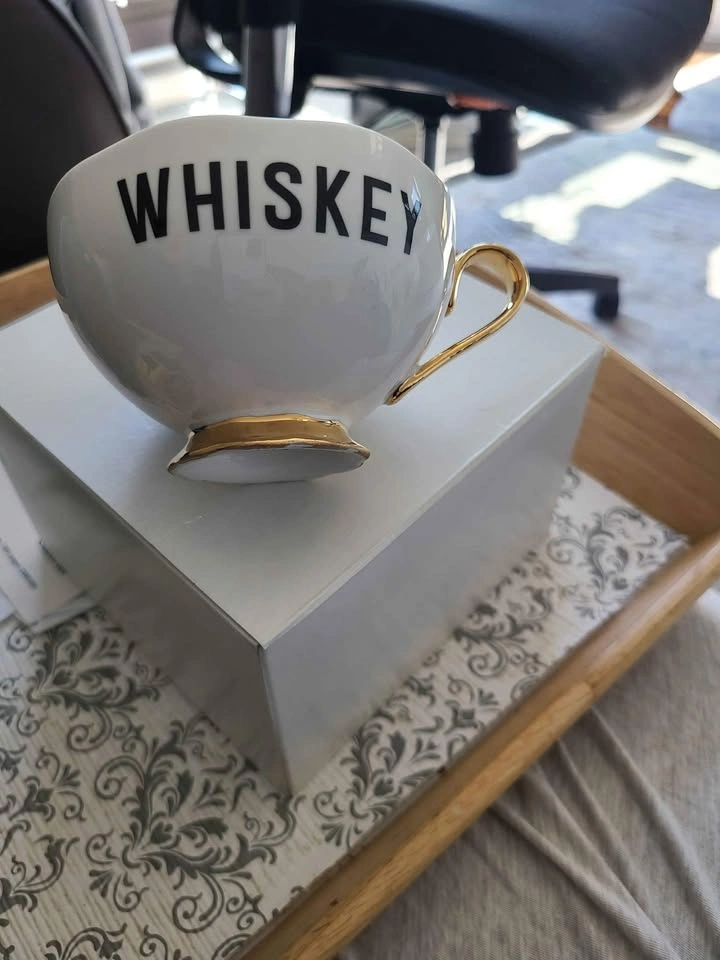 Indigo Whiskey Teacup - photo 2