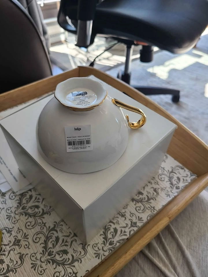 Indigo Whiskey Teacup - photo 3