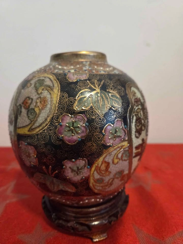 Vintage Satsuma Vase - photo 4