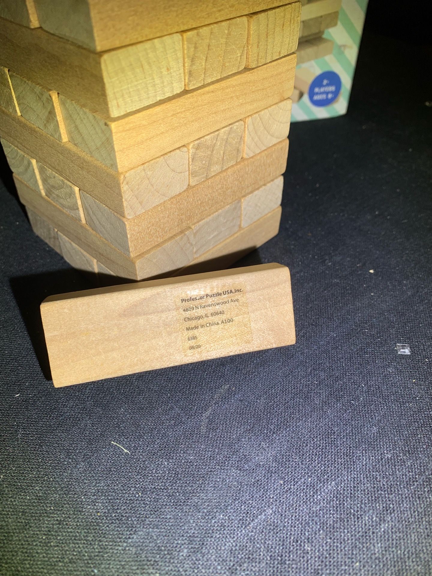 Wooden Tumbling Tower Game Classic Jenga Style - photo 5