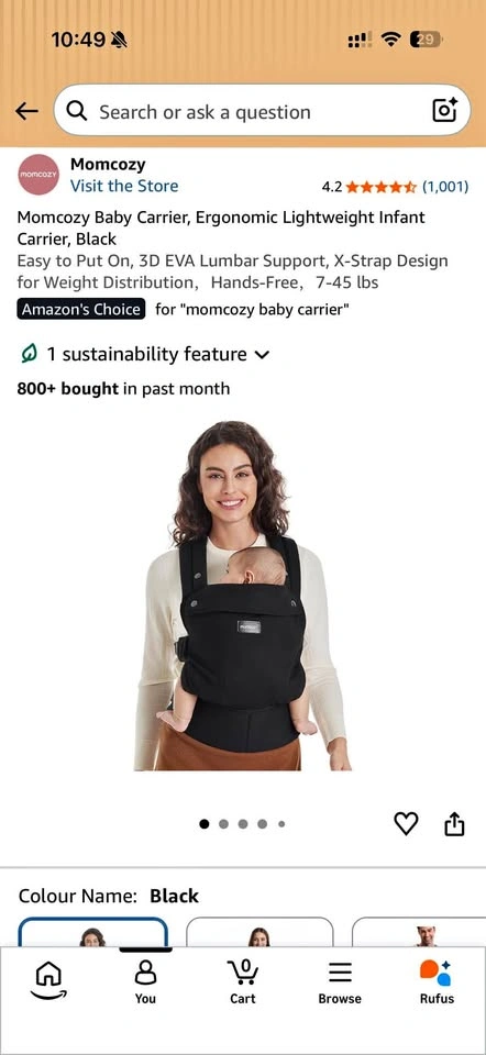 Momcozy Baby Carrier