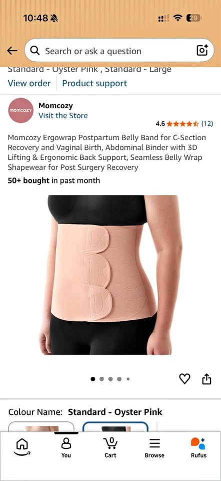 Momcozy Ergowrap Postpartum Belly Band