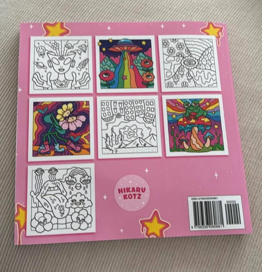 Trippy & Groovy Coloring Book - 30 Designs - photo 5
