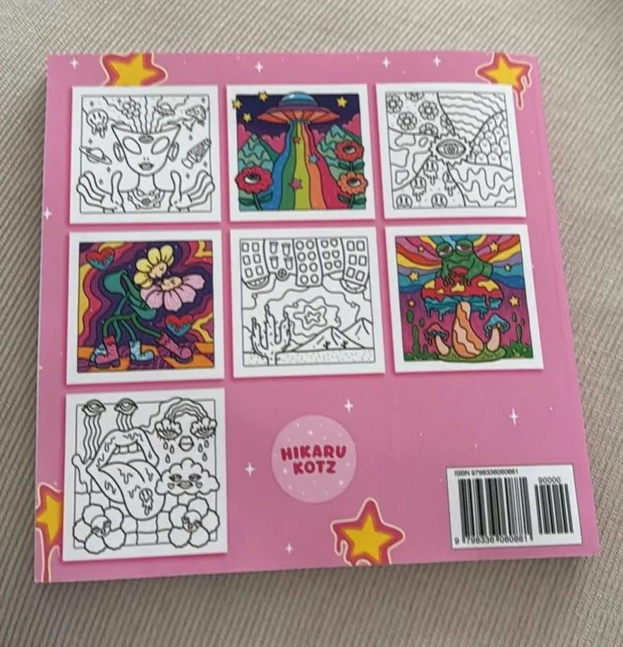 Trippy & Groovy Coloring Book - 30 Designs - photo 5