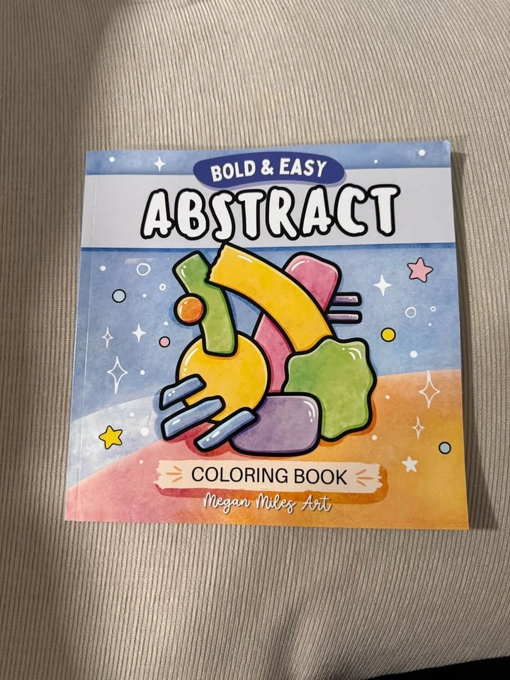 Cozy Abstract Coloring Book for Adults & Teens - photo 2