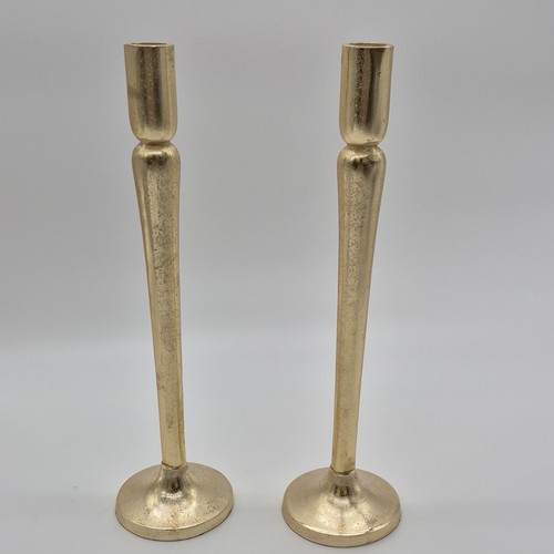 Pair of Brass Candlesticks Candle Holders Matching Set