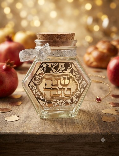 Honey Jar With Spoon