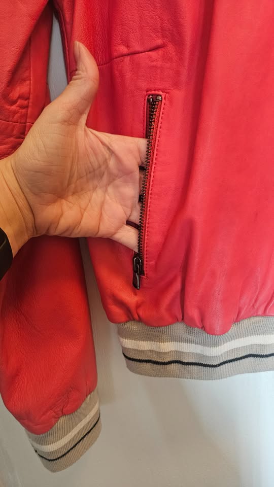 S.A.S. Sportswear Vintage Leather Bomber Jacket - photo 3