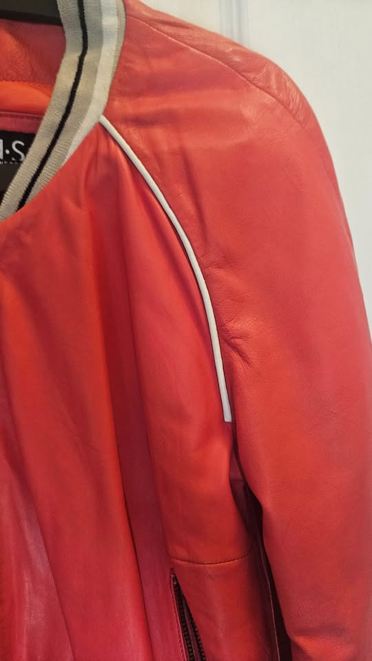 S.A.S. Sportswear Vintage Leather Bomber Jacket - photo 5