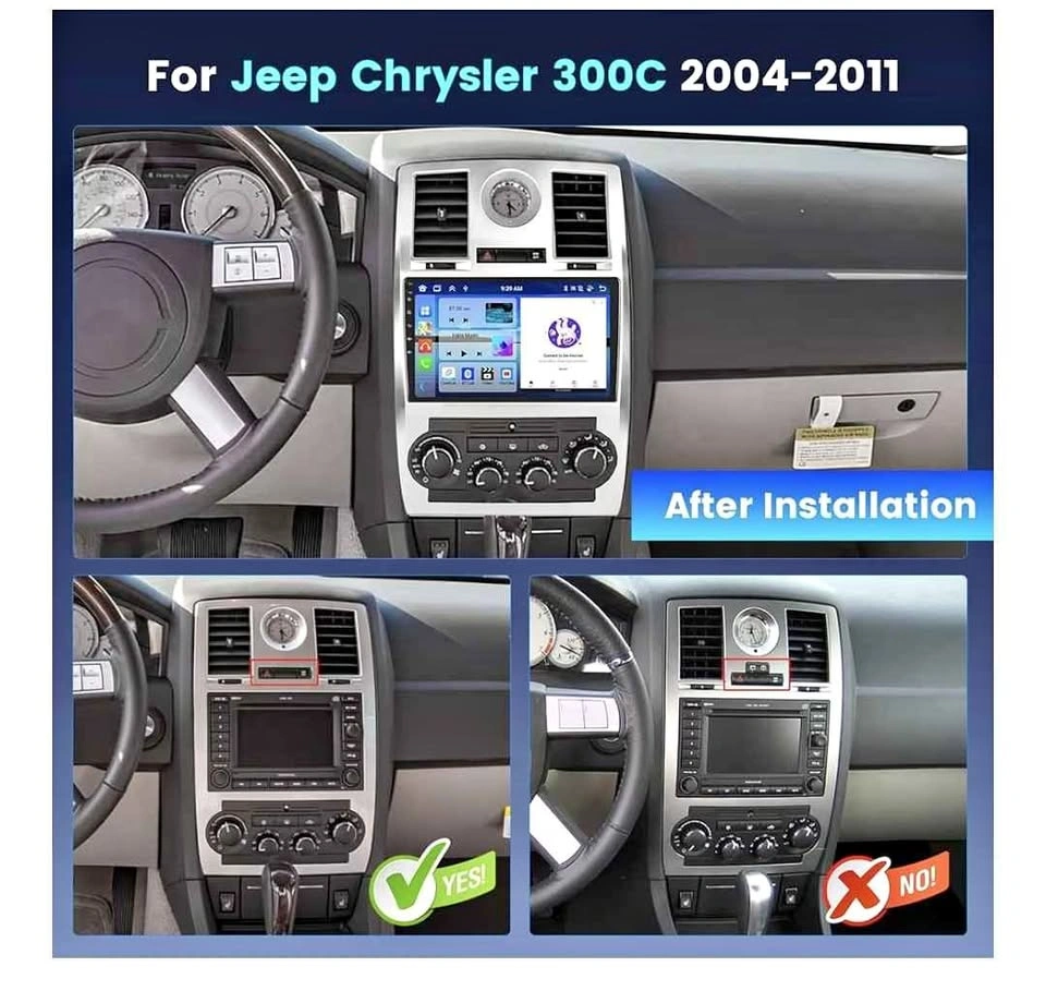Android Car Stereo for Chrysler 300C 300 with Apple CarPlay