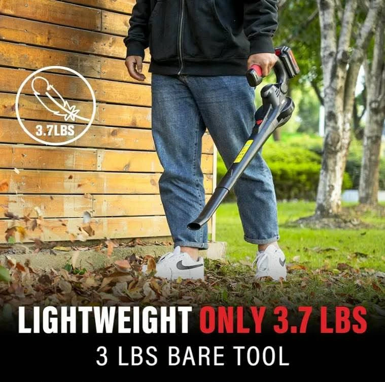 Cordless Leaf Blower (20V, Battery Operated, Powerful) BRAND NEW - photo 3