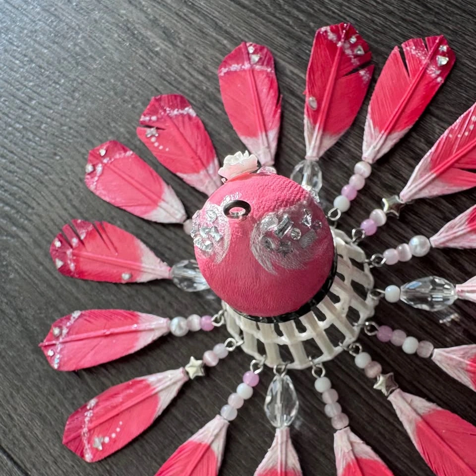 Badminton Shuttlecock Decoration Windchime - photo 3