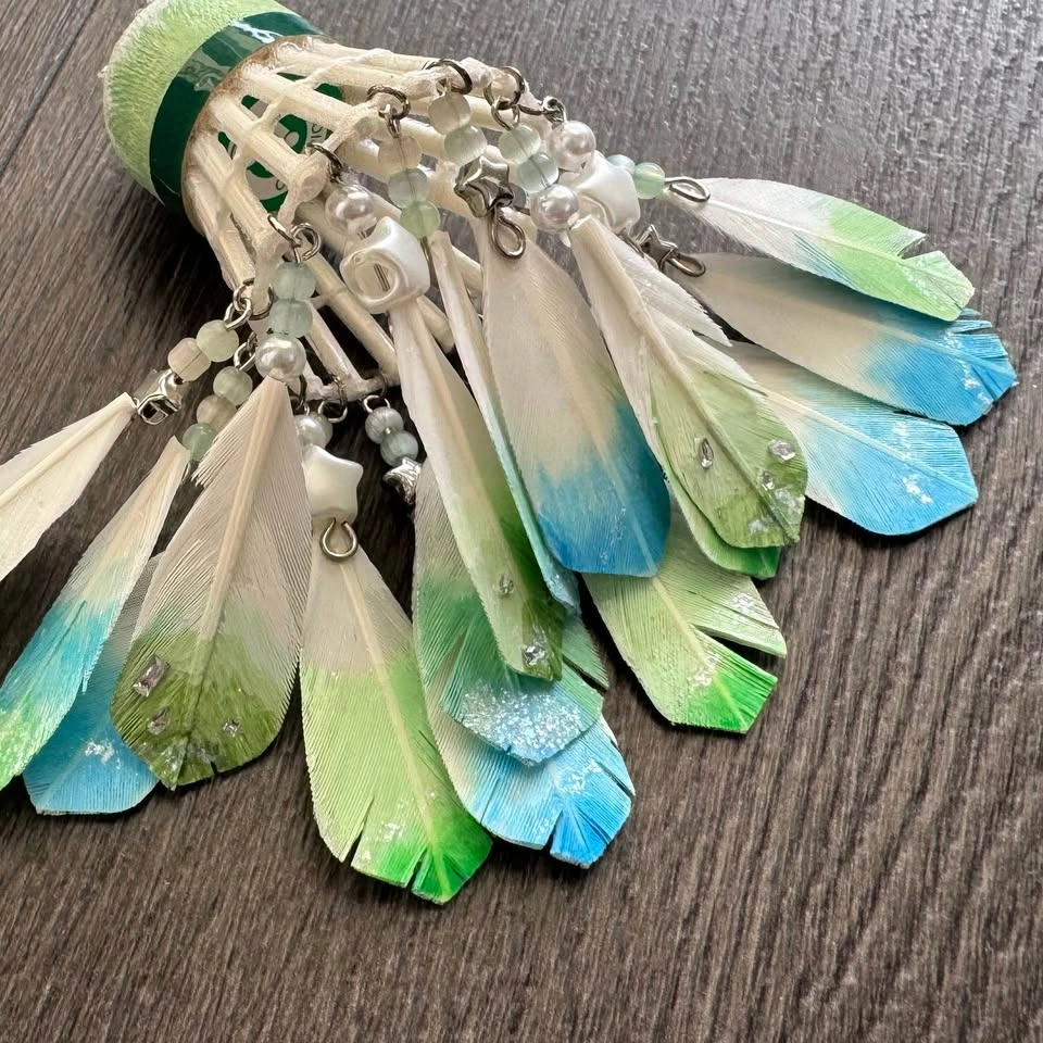Badminton Shuttlecock Decoration Windchime - photo 2
