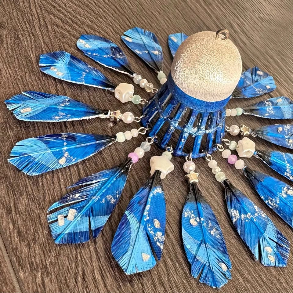 Badminton Shuttlecock Decoration Windchime