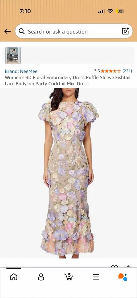 Floral Dress Size S - photo 4