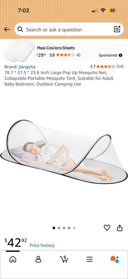 Pop Up Mosquito Net - photo 2
