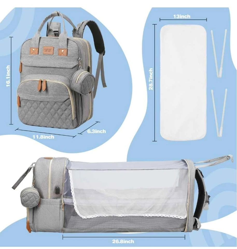 Diapers bag backpack - photo 3