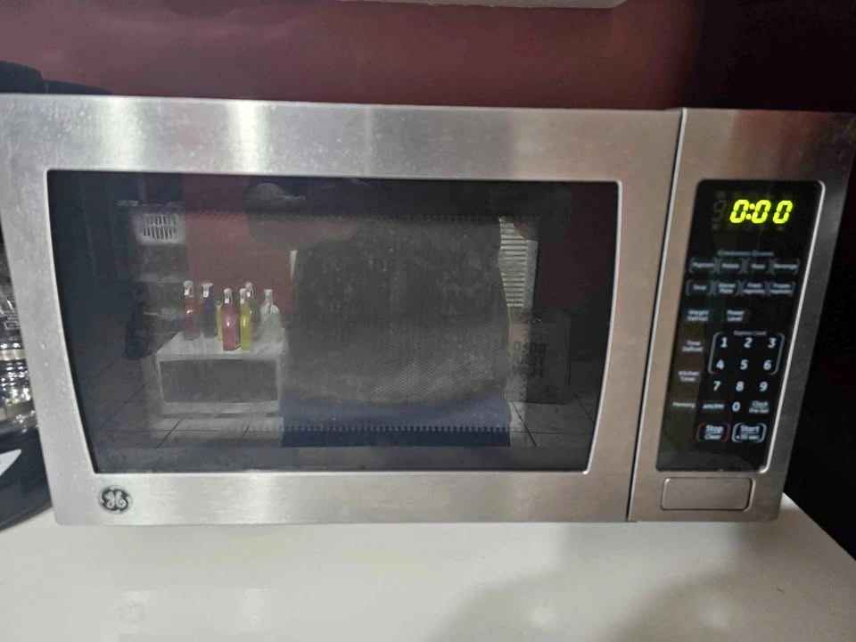 GE Stainless Steel Microwave