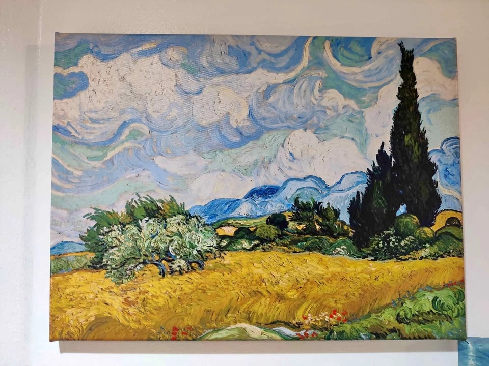 5 Canvas Wall Art Prints/Paintings – Van Gogh & Monet Collection
