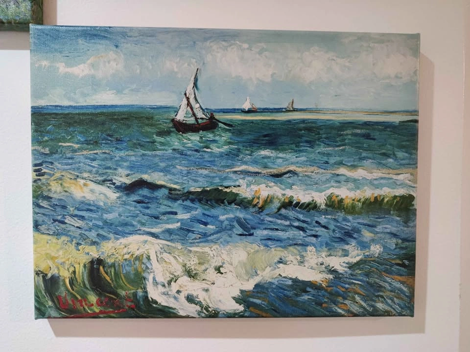 5 Canvas Wall Art Prints/Paintings – Van Gogh & Monet Collection - photo 5