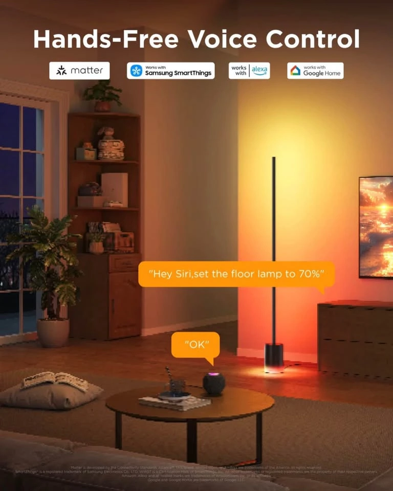 Brand New Govee Floor Lamp 2 (Sealed) – Smart RGBIC LED Floor La - photo 2