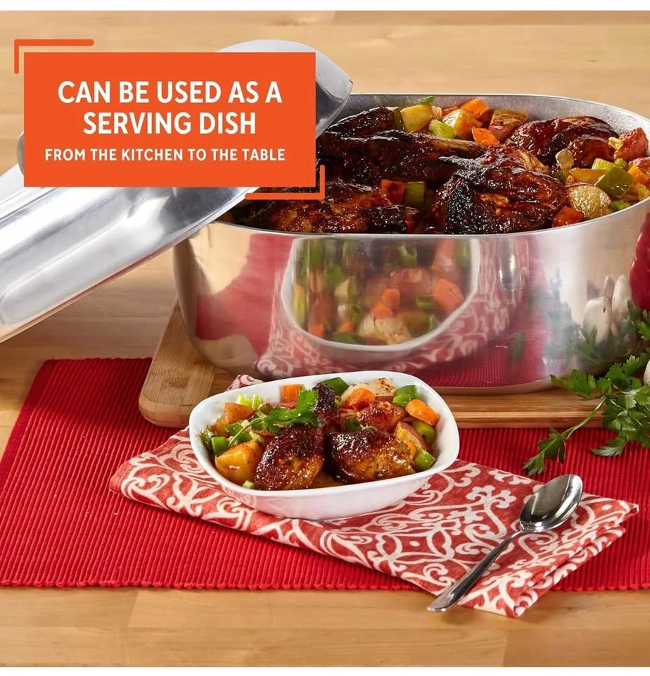 IMUSA 15’’ OVAL ALUMINUM ROASTER - photo 5